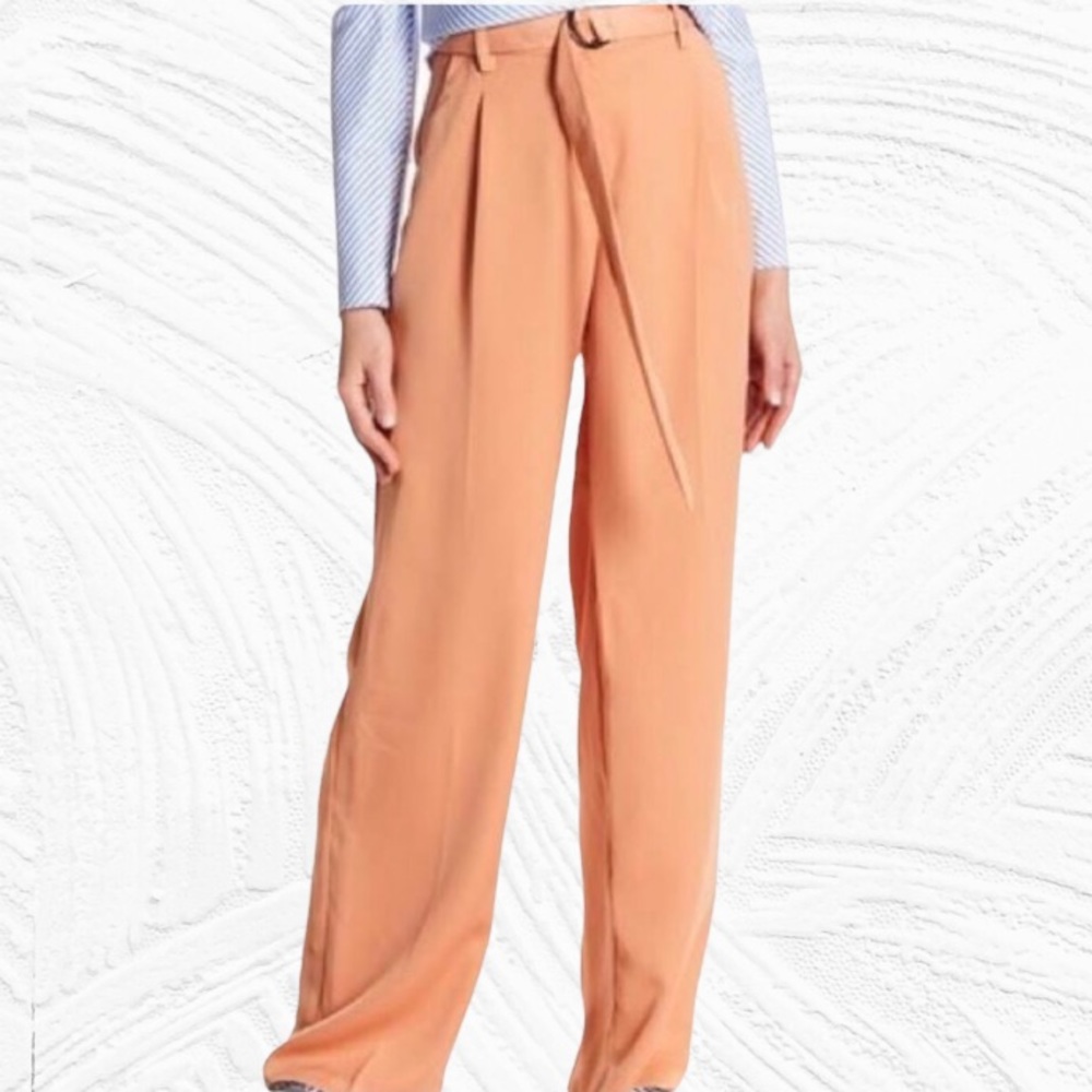 Lucy Paris Salmon Wide Leg Pants Size XS